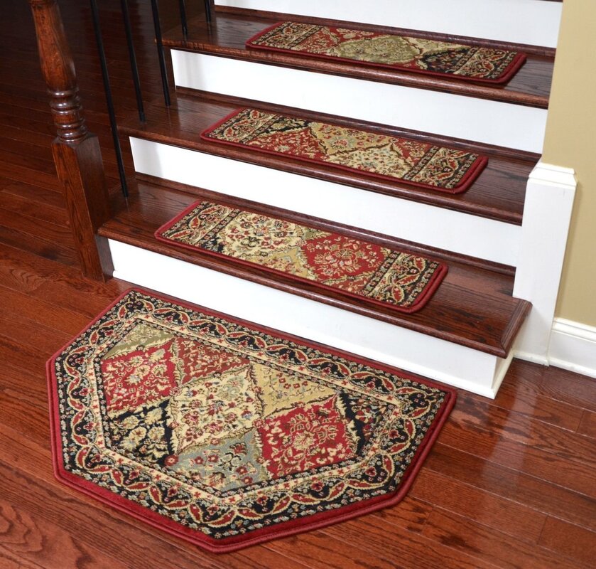 Carpet on the stairs