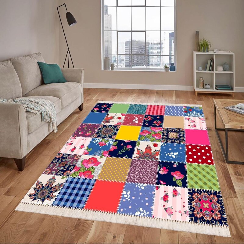 Patchwork rug