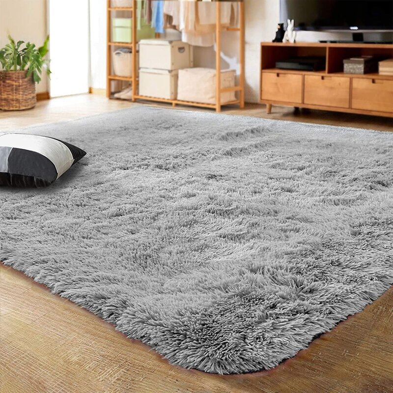 A rug with a deep pile