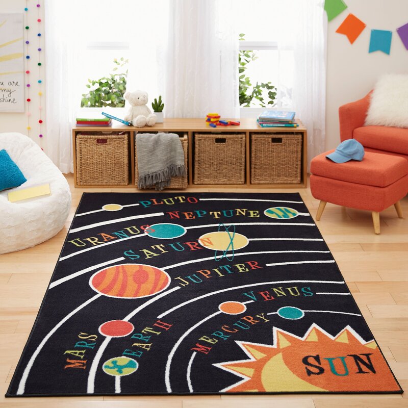 A rug for a teenager's room