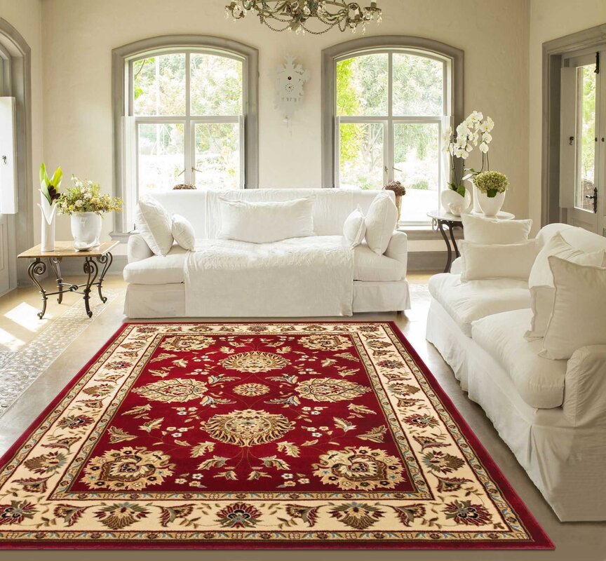 Rugs for the living room in a modern style