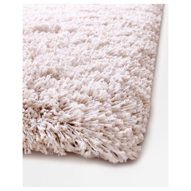 IKEA white rug