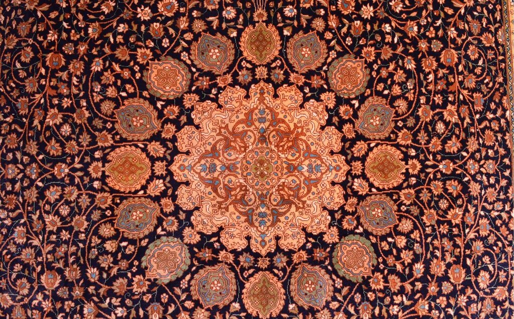 A rug in Eastern style