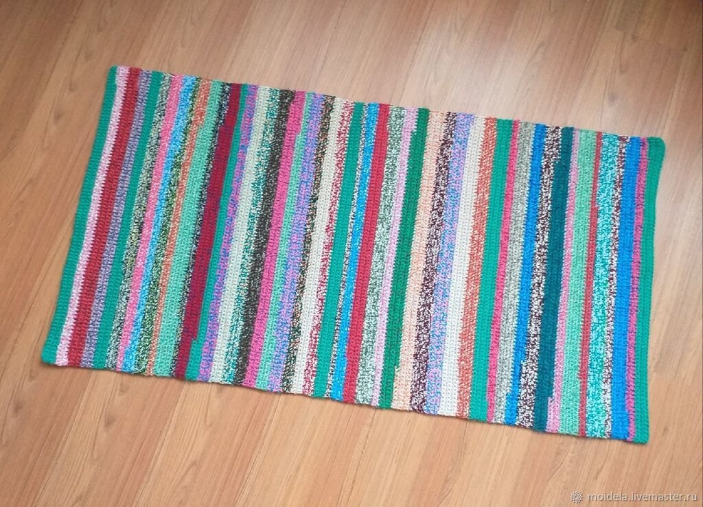 Rugs made from rags