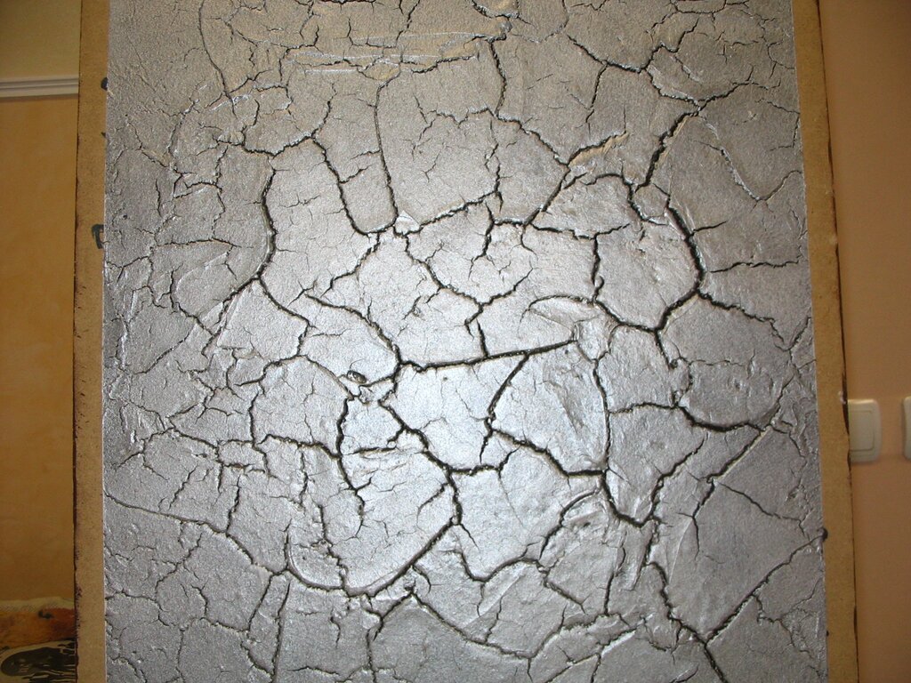 Crackle plaster