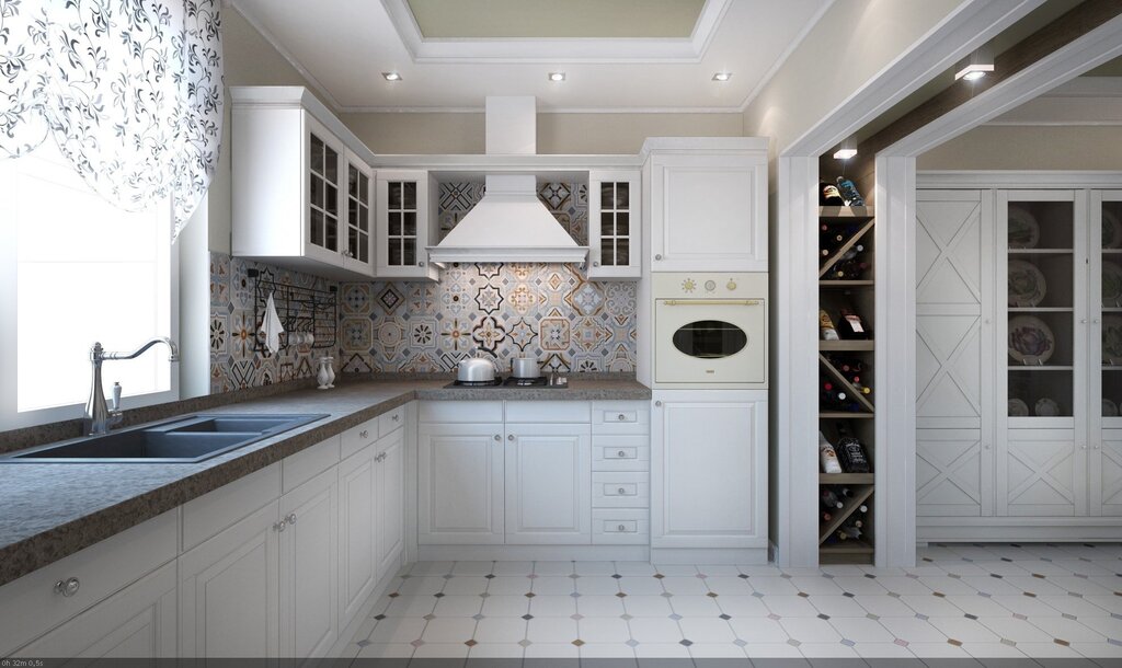 Beautiful tile for the kitchen