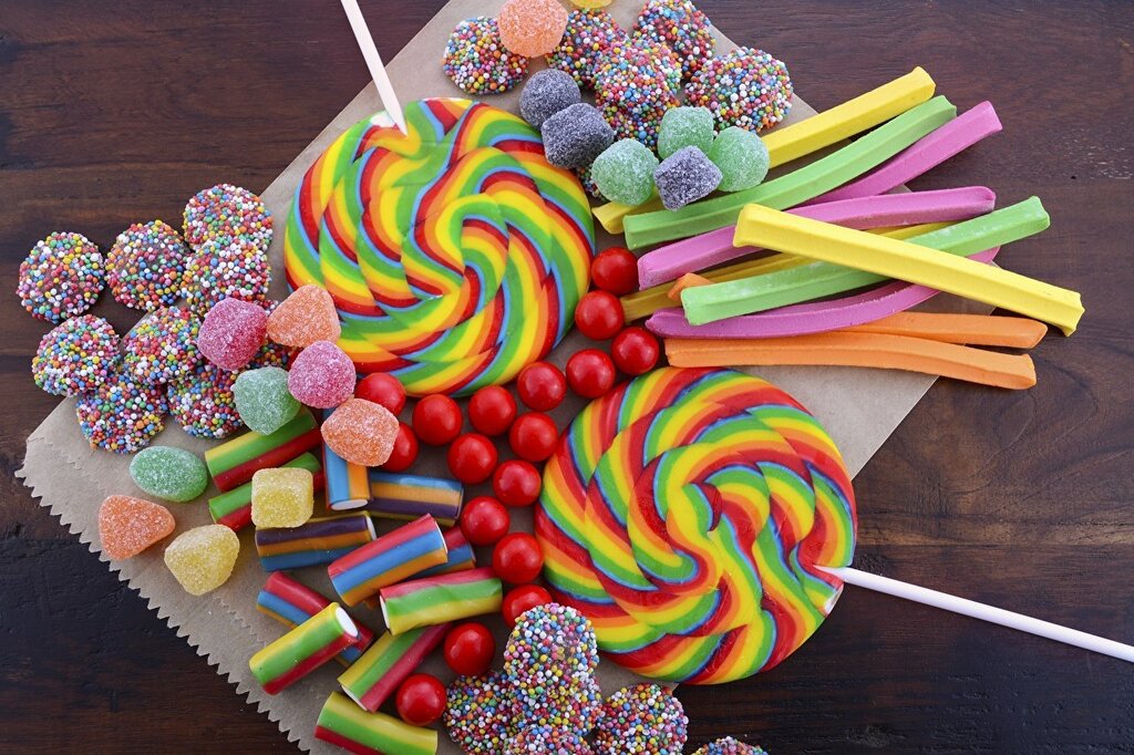 Beautiful pictures with sweets