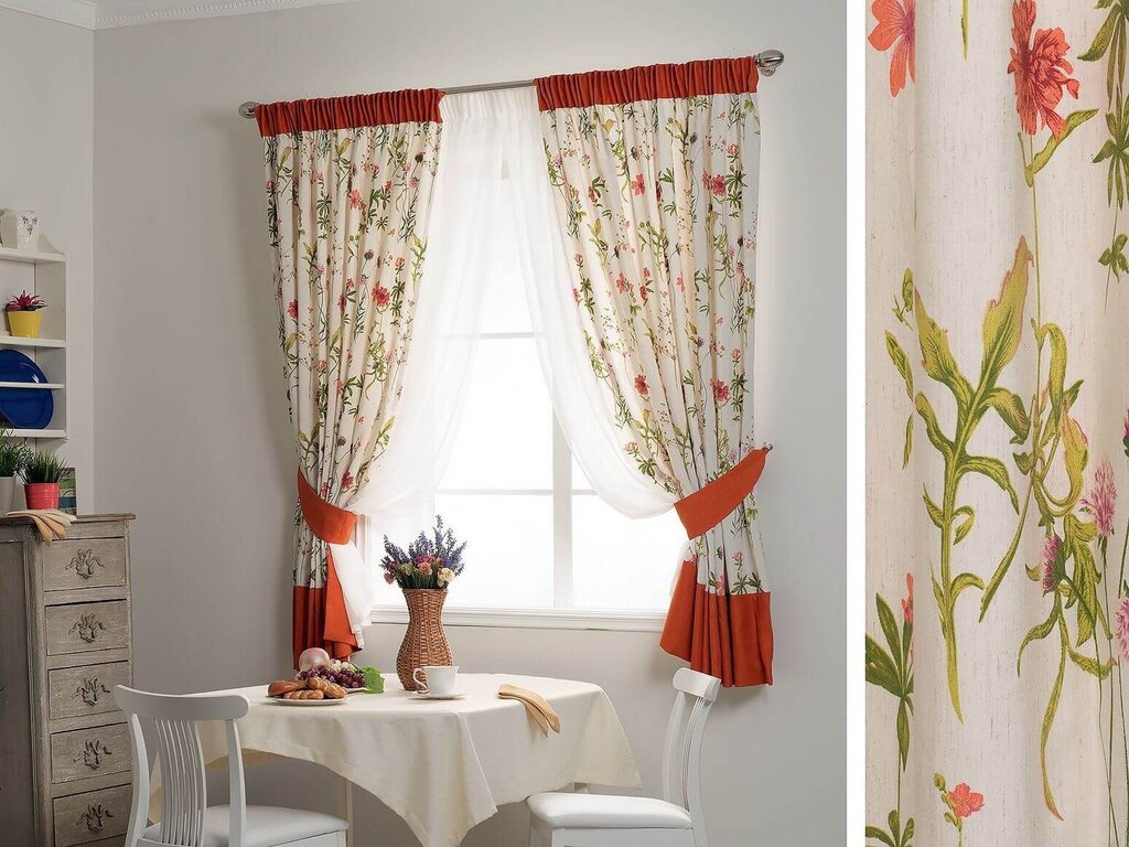 Beautiful kitchen curtains