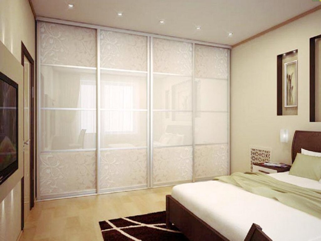 Beautiful sliding wardrobes for the bedroom 45 фото