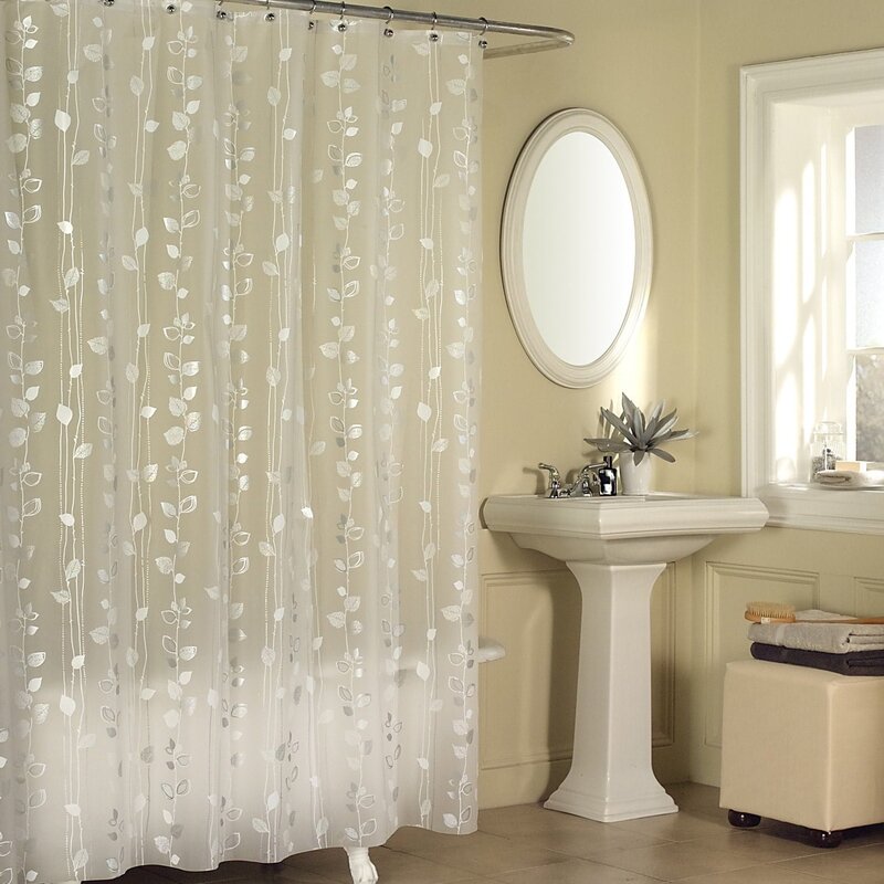 Beautiful curtains for the bathroom