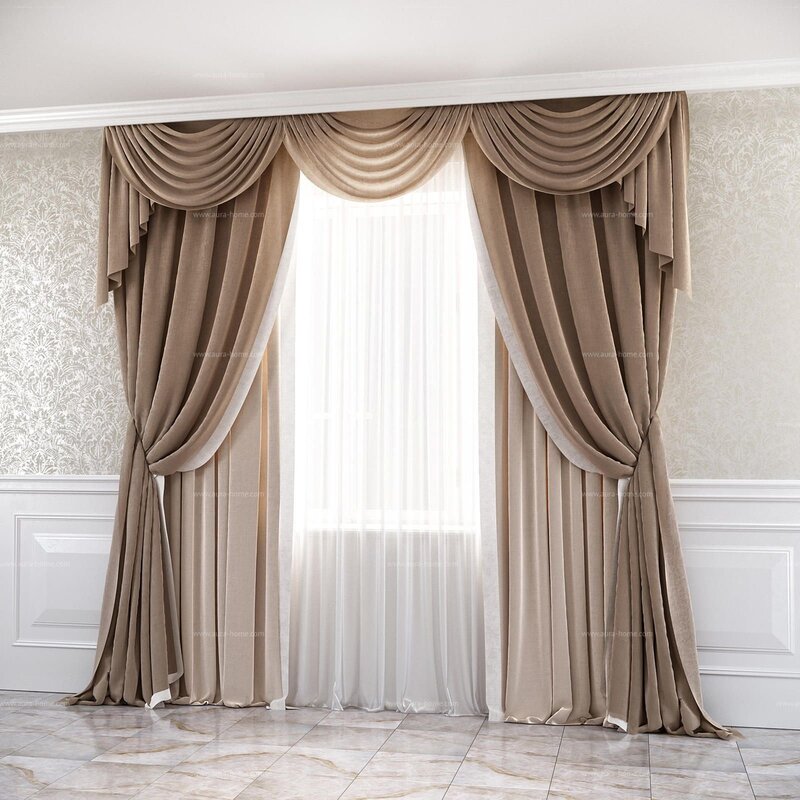 Beautiful curtains for the living room