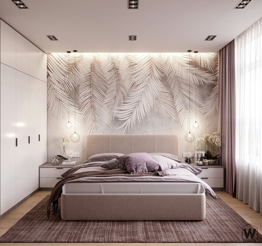 Beautiful bedroom interior