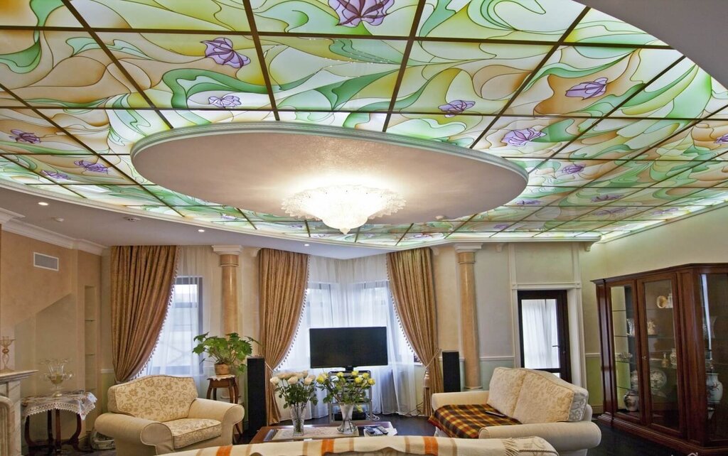 Beautiful ceiling with your own hands