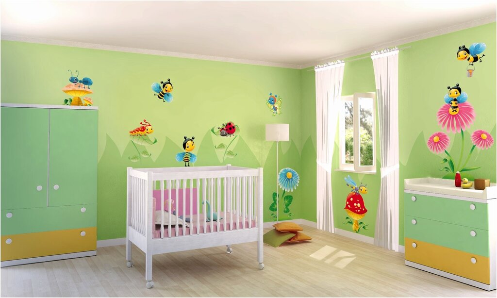 Paint for children's rooms