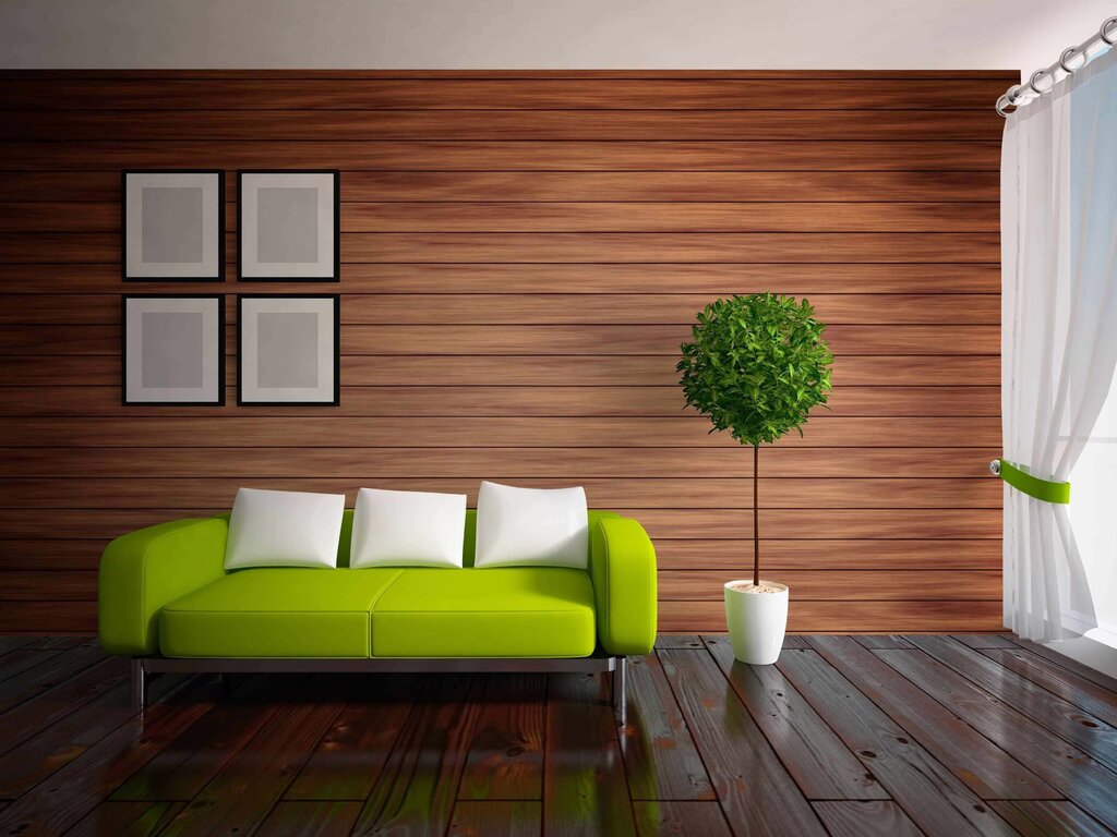 Wood effect paint for walls