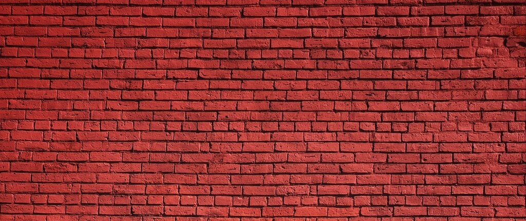 Red brick wall