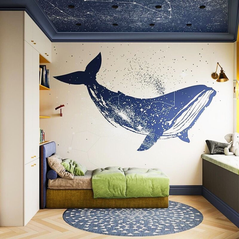 Red Whale children's room