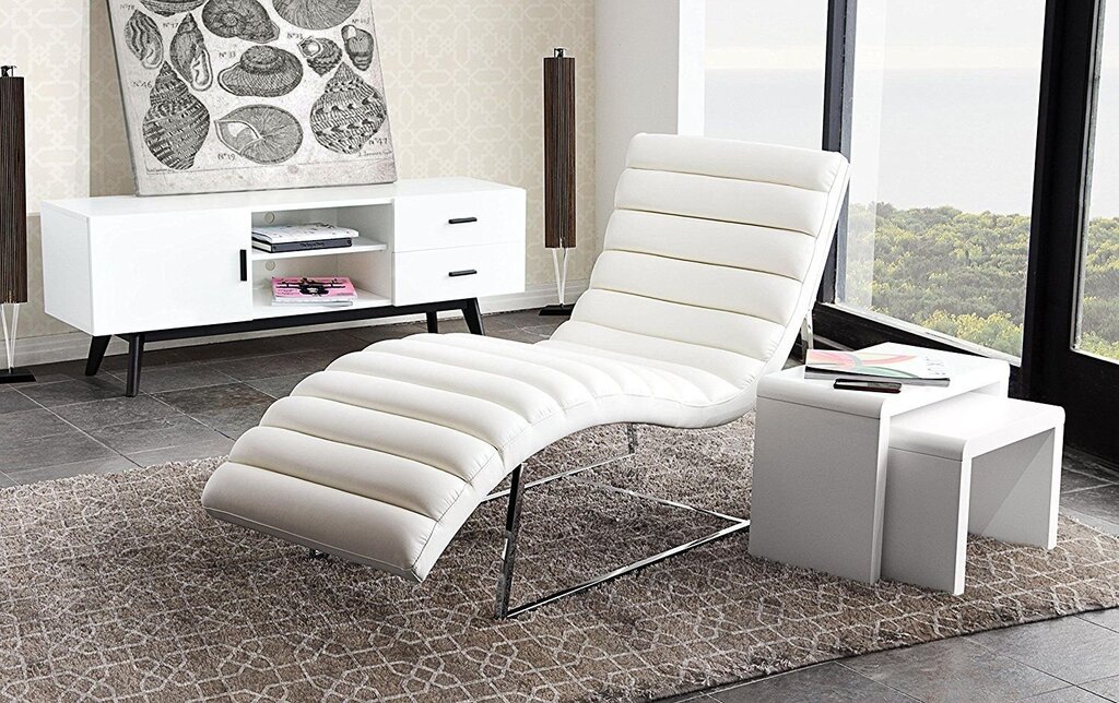 A modern style bedroom chair