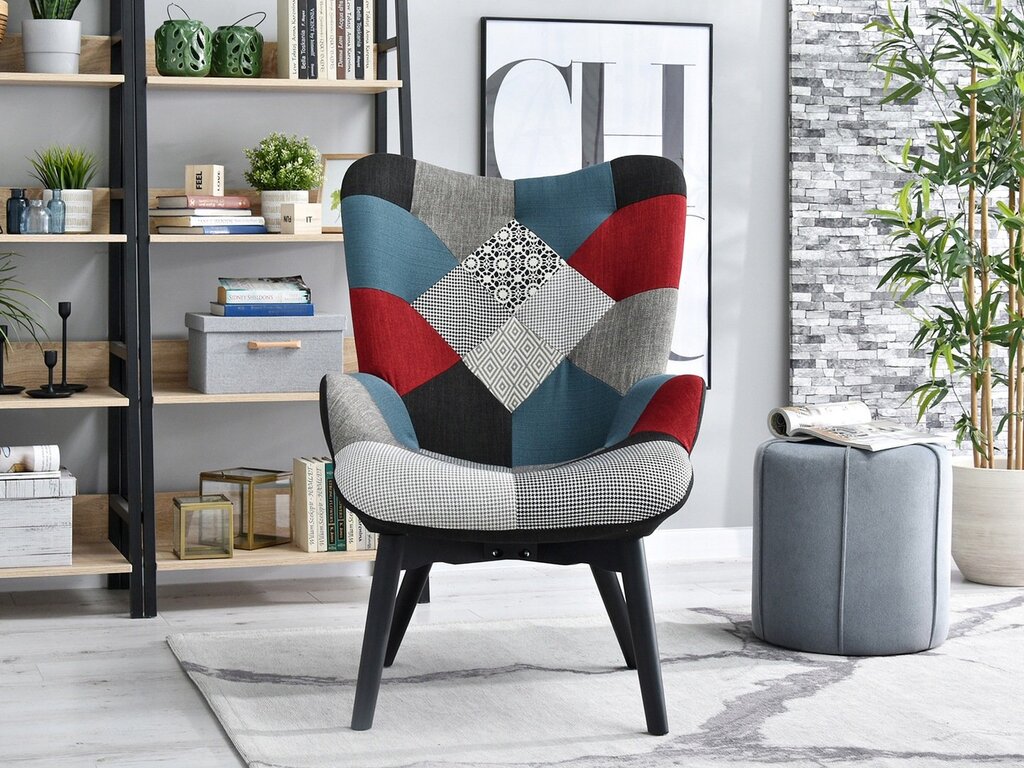 Chair in patchwork style