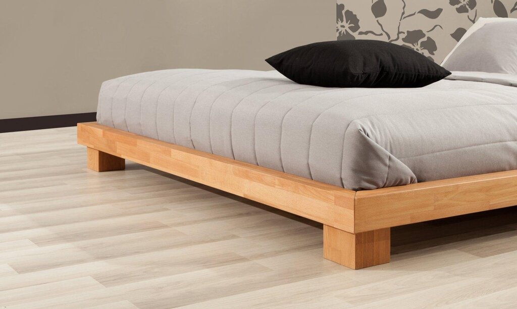 Bed without legs