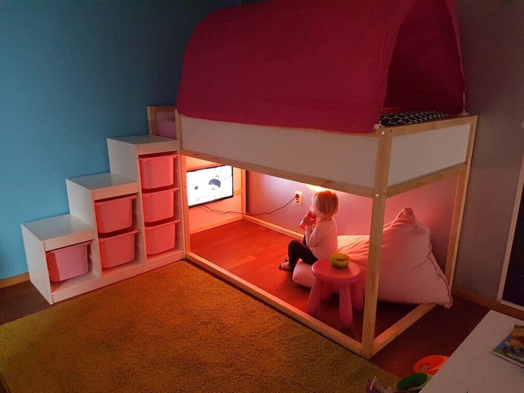 Loft bed IKEA Kura