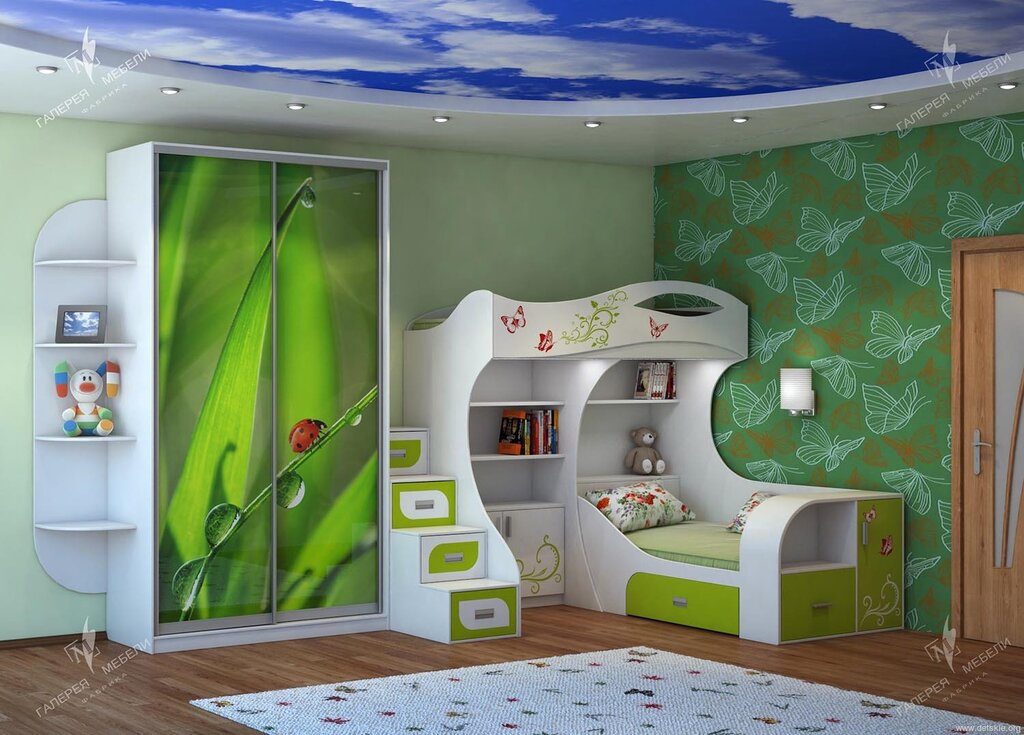 Bed for the children's room