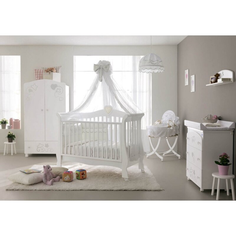 Crib for a newborn baby