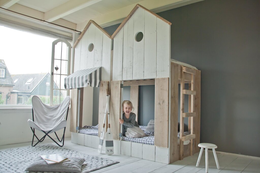 House bed for a boy