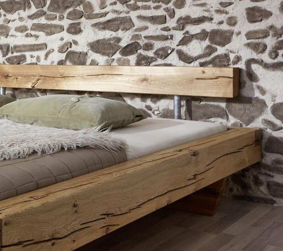 Loft-style timber bed 41 фото