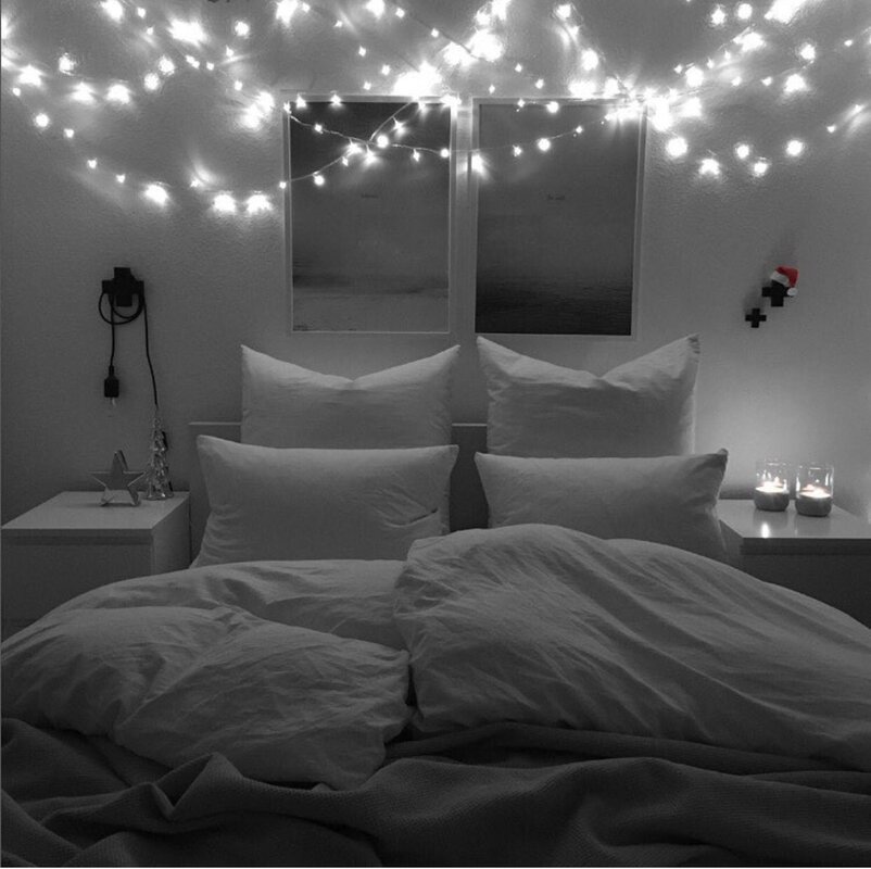 Bed at night