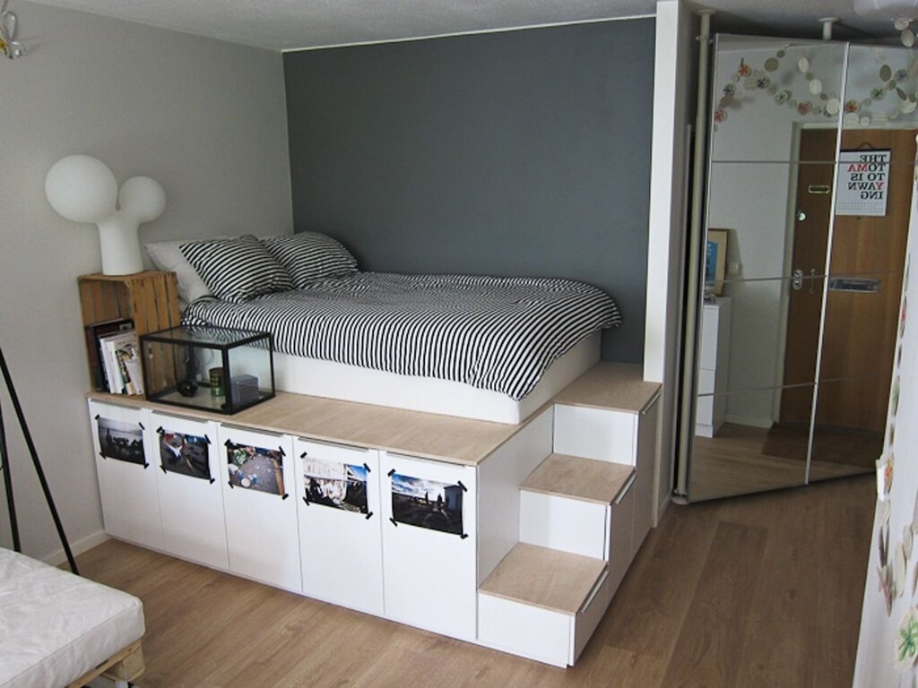 IKEA podium bed