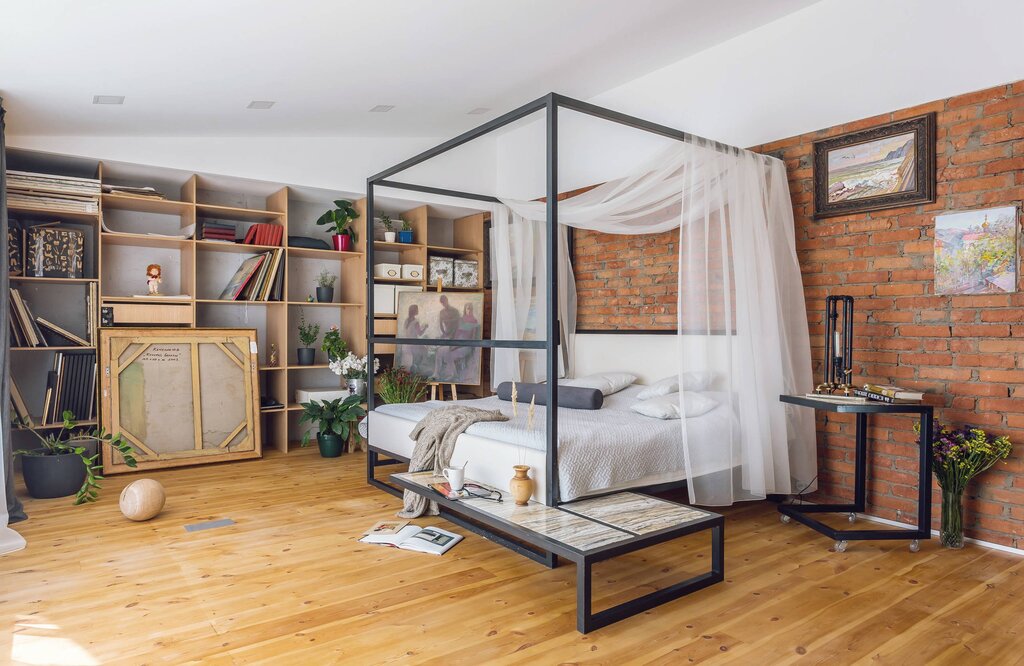 Loft-style bed