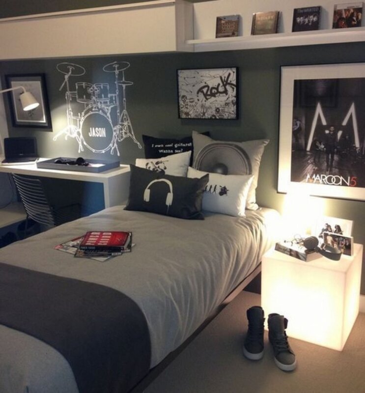 Cool room for a teenager