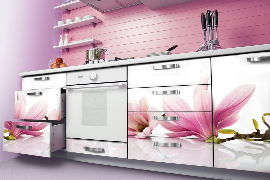 Kitchens with photo printing