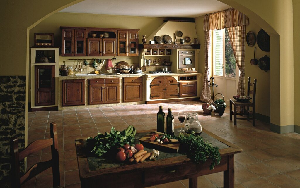 Country-style kitchens