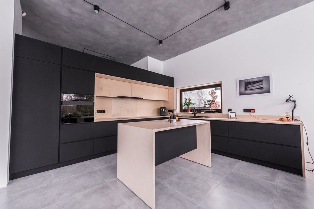 Plywood kitchen