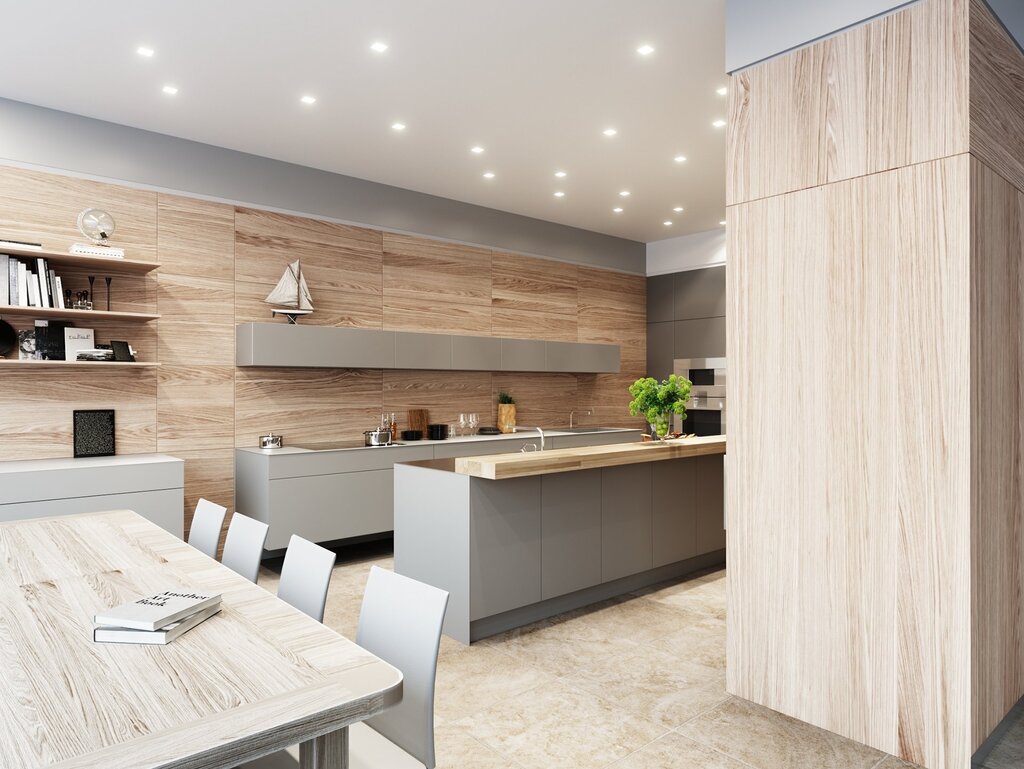 Laminate kitchen