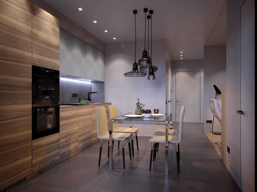 Loft minimalism kitchen