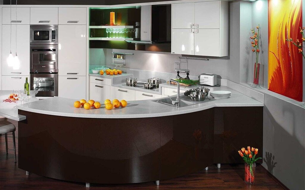 Metallic kitchen