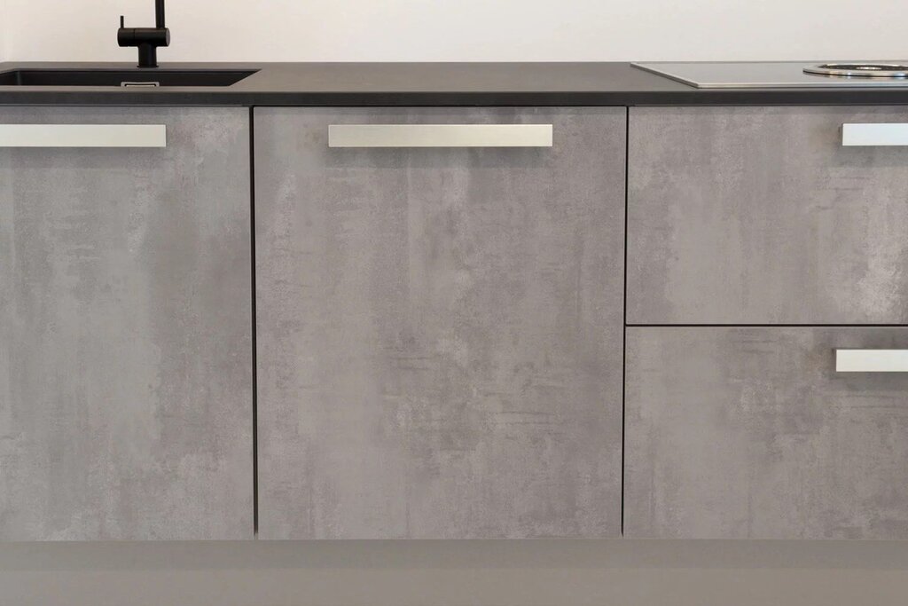 Concrete-style kitchen Leroy Merlin