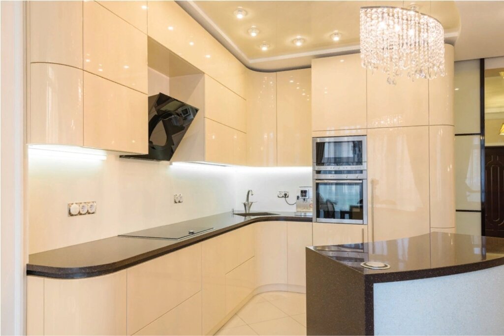 Champagne Gloss Kitchen