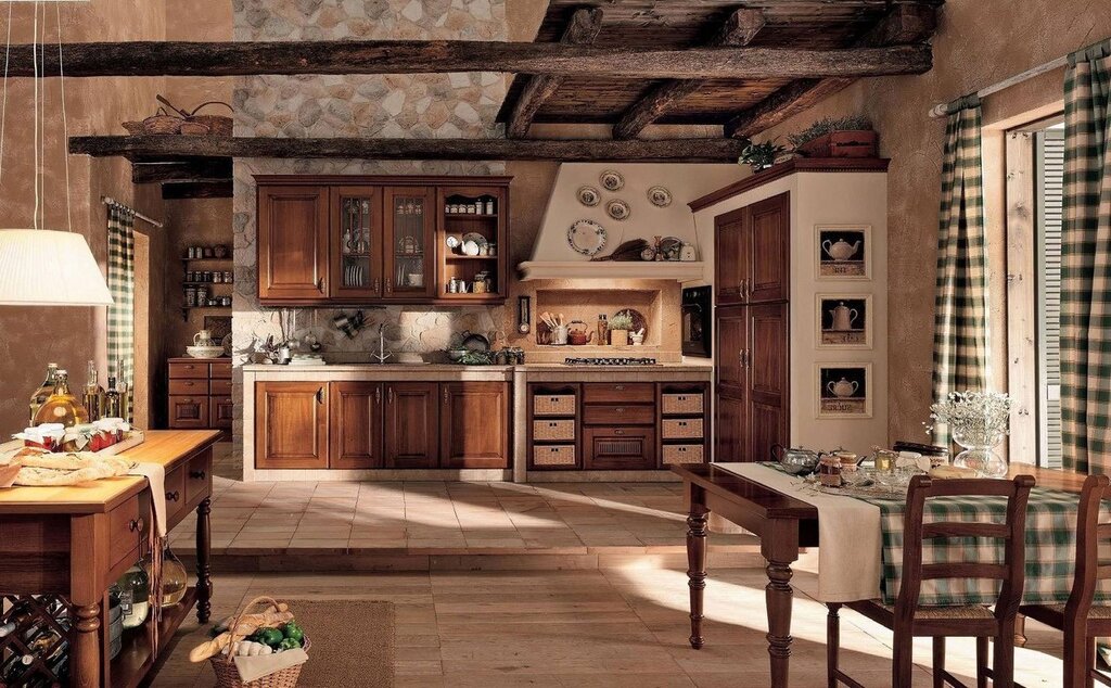 Bavarian-style kitchen