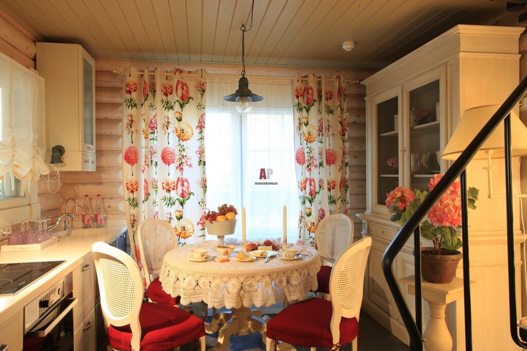 The kitchen in the summer cottage