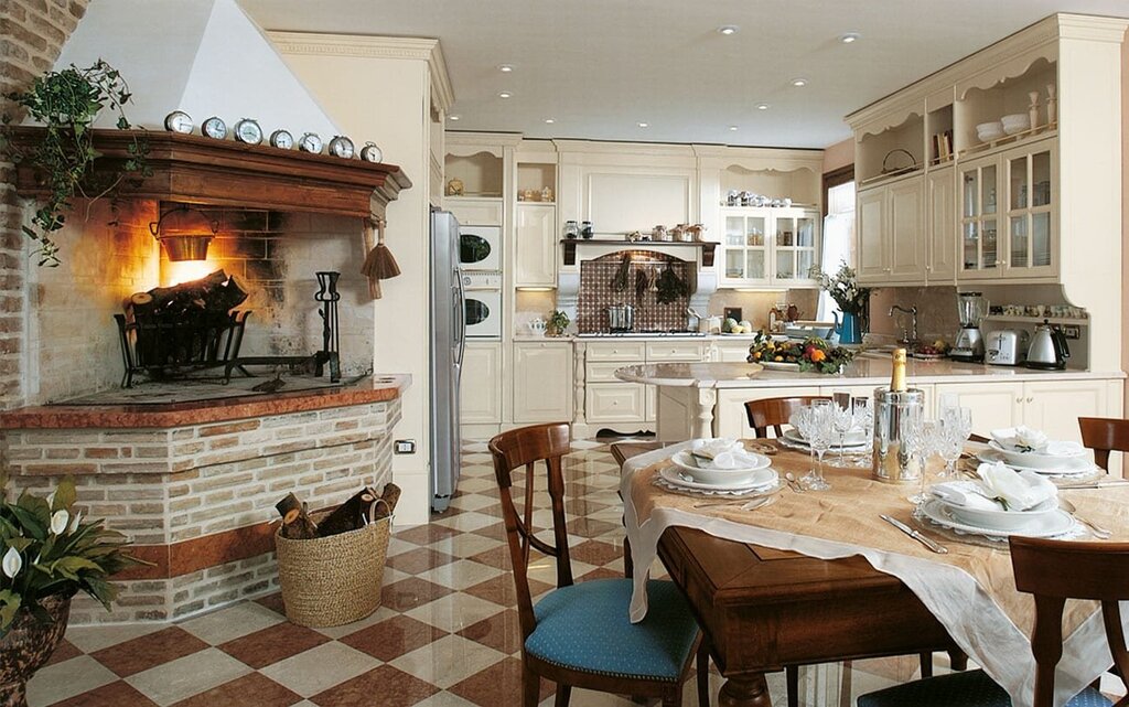 Kitchen in Italian style