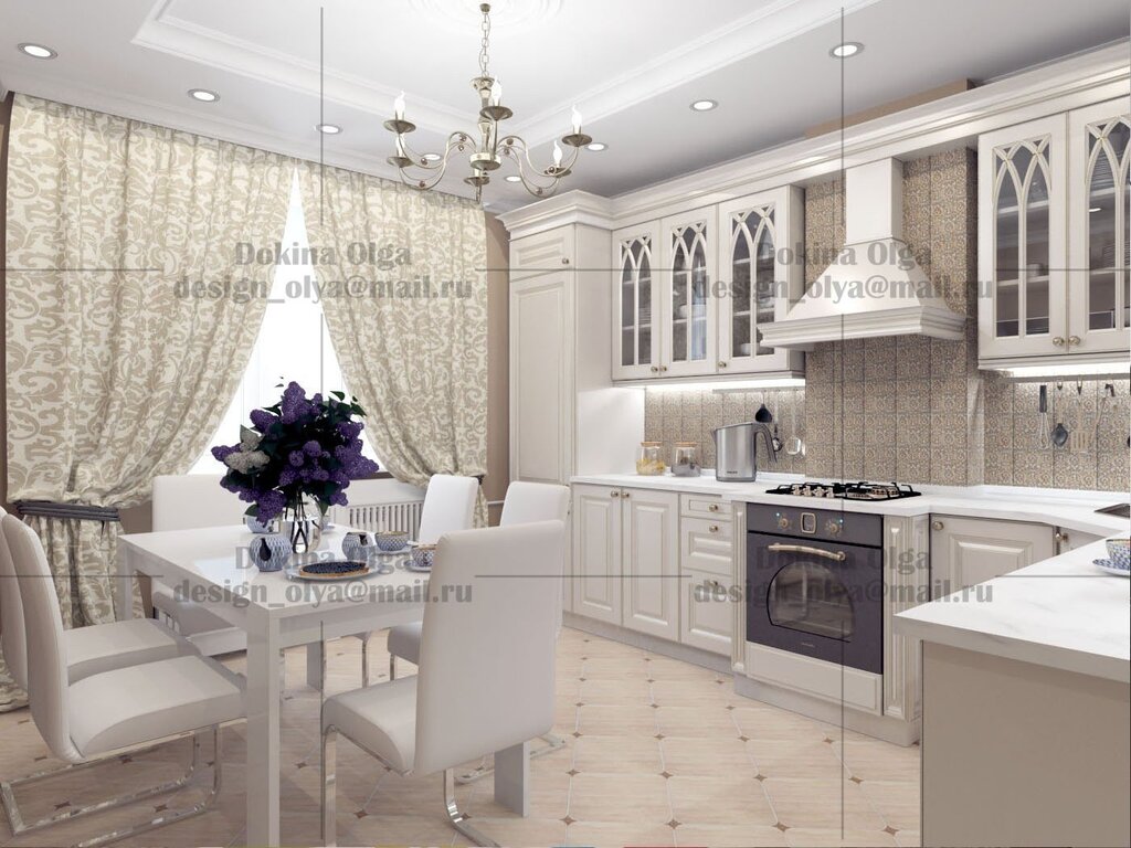 Kitchen in a classic style