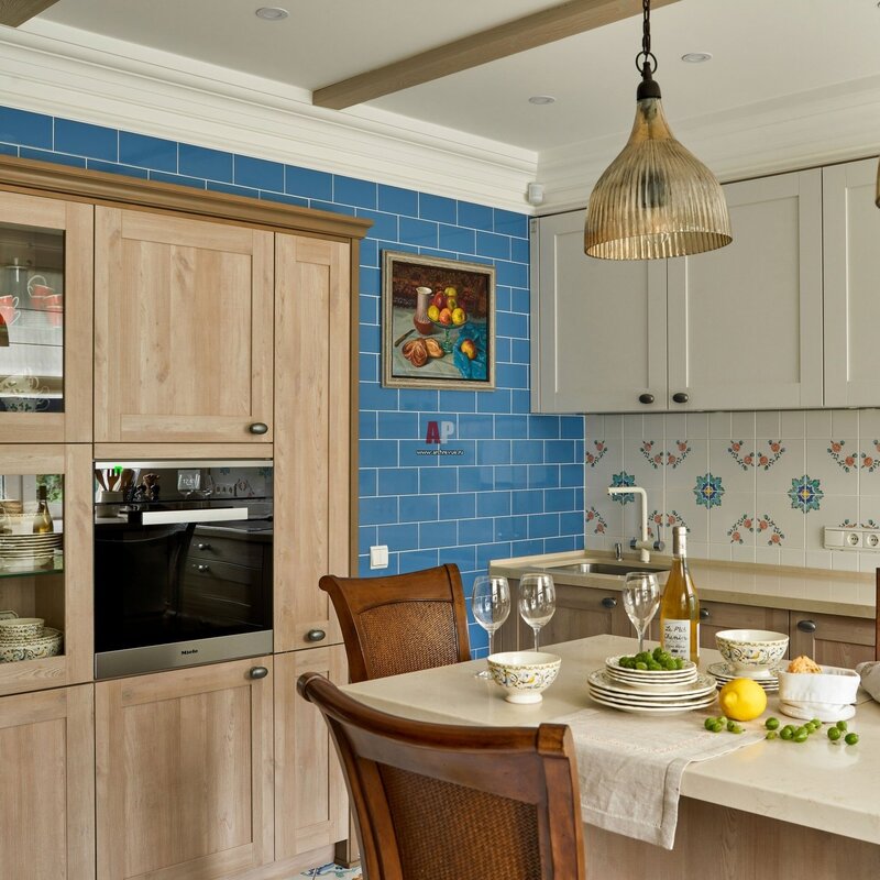 Mediterranean-style kitchen