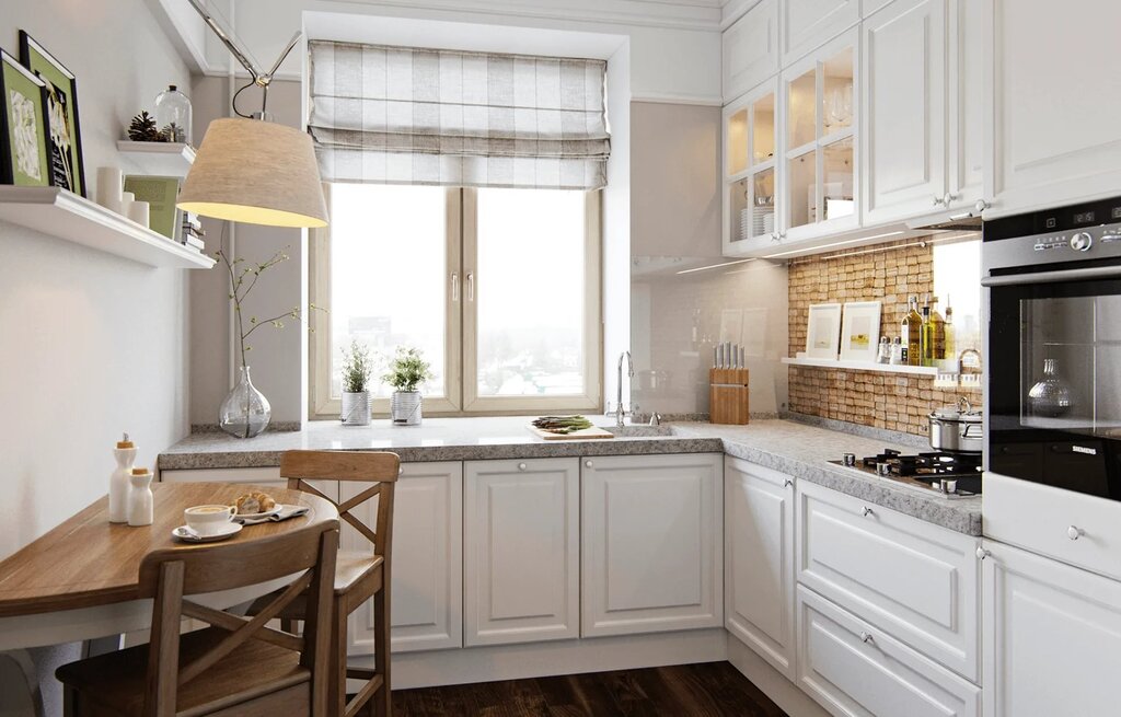 Kitchen in a Stalin-era building