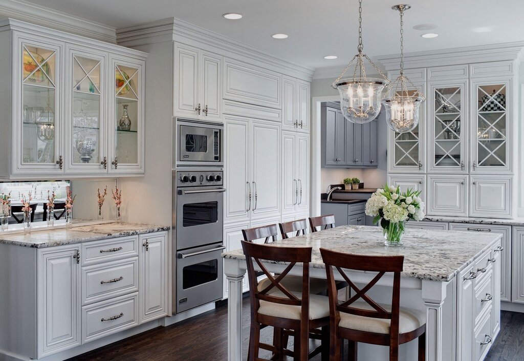 Kitchen in American classic style