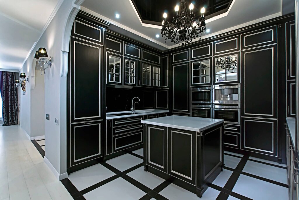 Art Deco style kitchen 15 фото