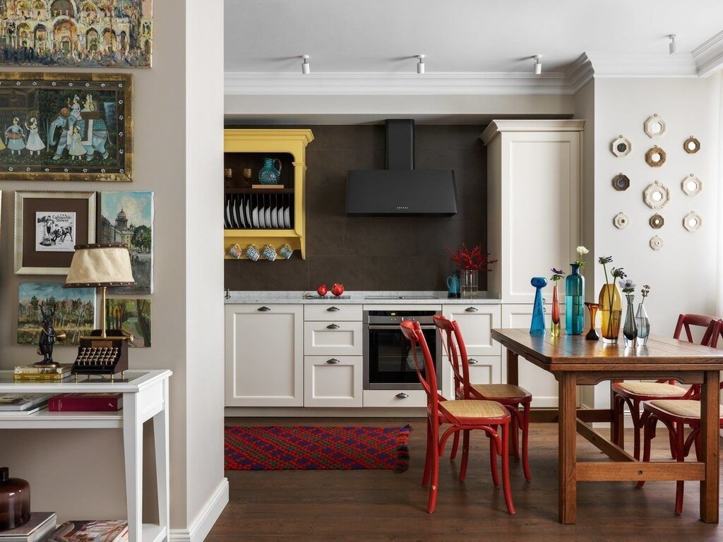 Eclectic style kitchen